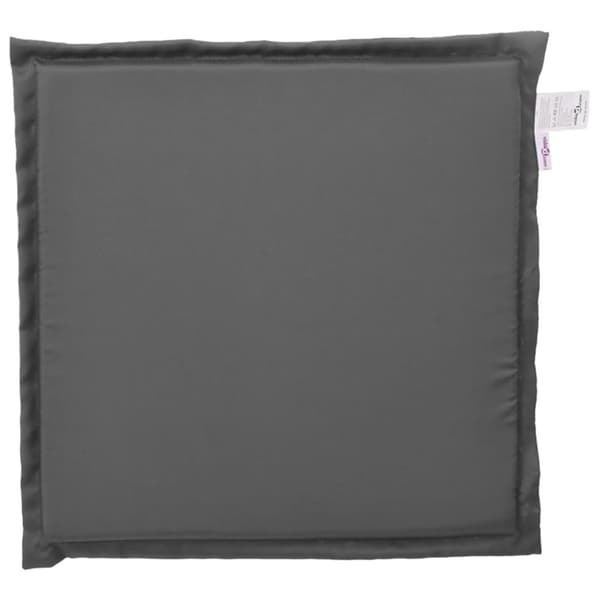 vidaXL Sittdynor för trädgården 2 st antracit 45x45x2 cm fyrkantig