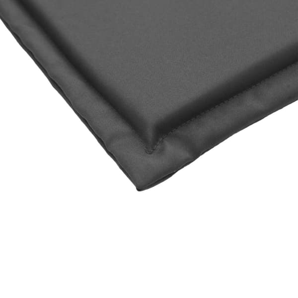 vidaXL Sittdynor för trädgården 2 st antracit 45x45x2 cm fyrkantig