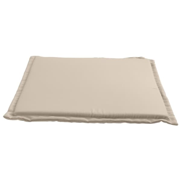 vidaXL udendørs sædehynder 4 stk. 45x45x2 cm firkantet gråbrun