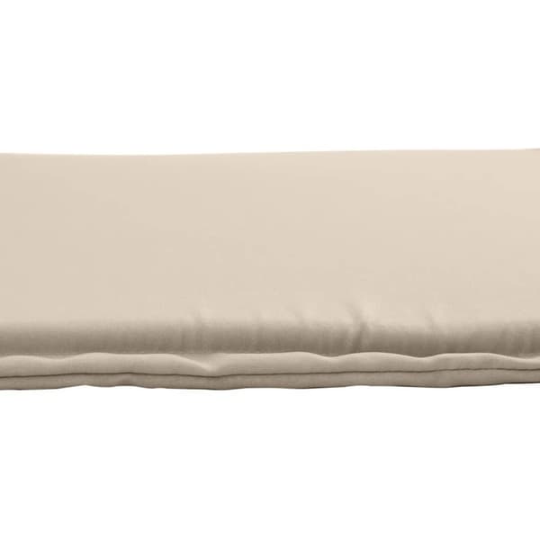 vidaXL udendørs sædehynder 4 stk. 45x45x2 cm firkantet gråbrun