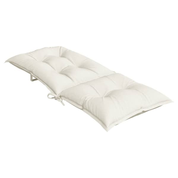 vidaXL stolehynder med høj ryg 6 stk. 120x50x7 cm stof antracitgrå