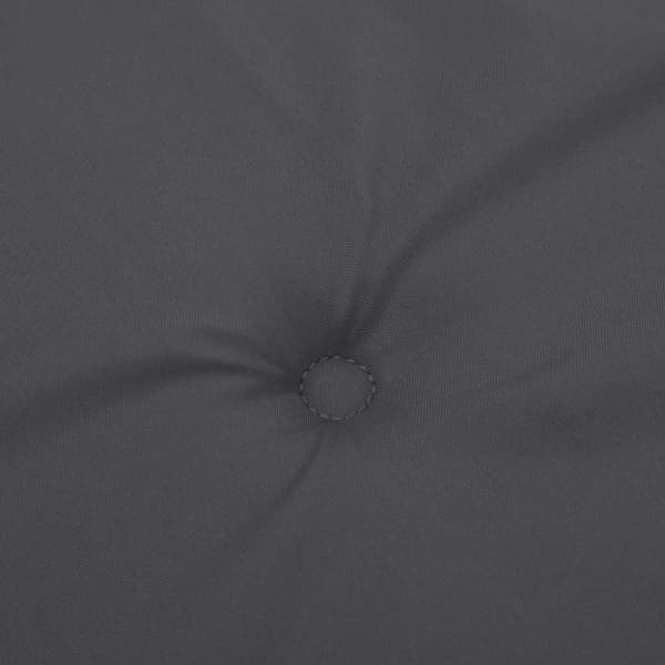 vidaXL Solsängsdyna melerad antracit (75+105)x50x3 cm tyg