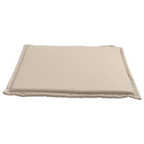 vidaXL Sittdynor för trädgården 6 st taupe 45x45x2 cm fyrkantig