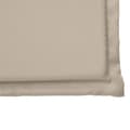 Miniatyrbild 7 av 11: vidaXL Sittdynor för trädgården 6 st taupe 45x45x2 cm fyrkantig