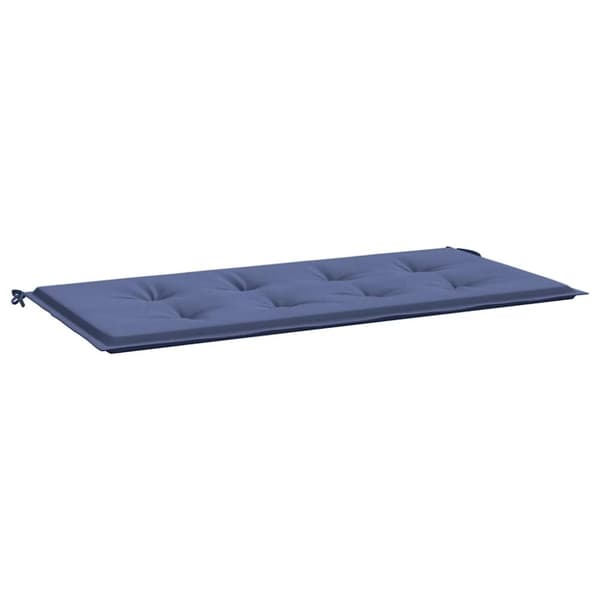 vidaXL hynde til havebænk 100x50x3 cm oxfordstof marineblå