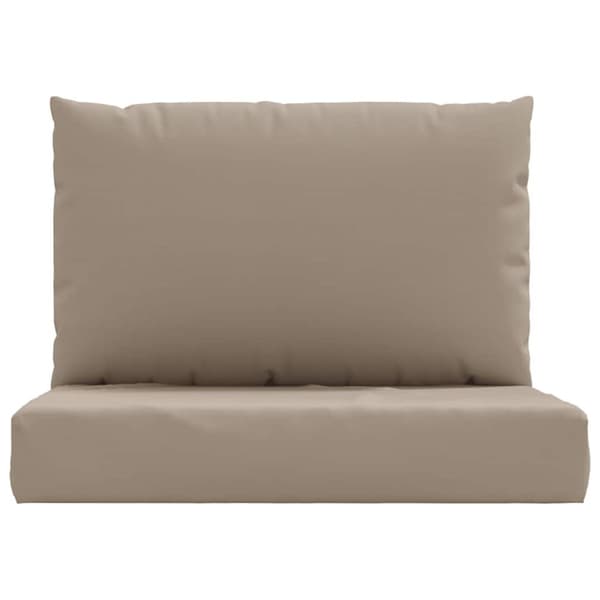 vidaXL Palldynor 2 st taupe oxfordtyg