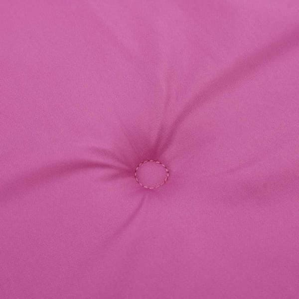 vidaXL hynde til havebænk 200x50x3 cm stof pink