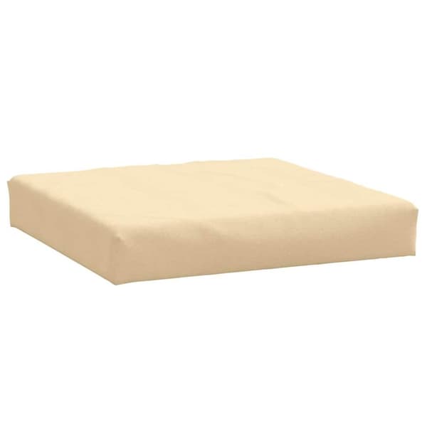 vidaXL pallehynder 3 stk. stof meleret beige