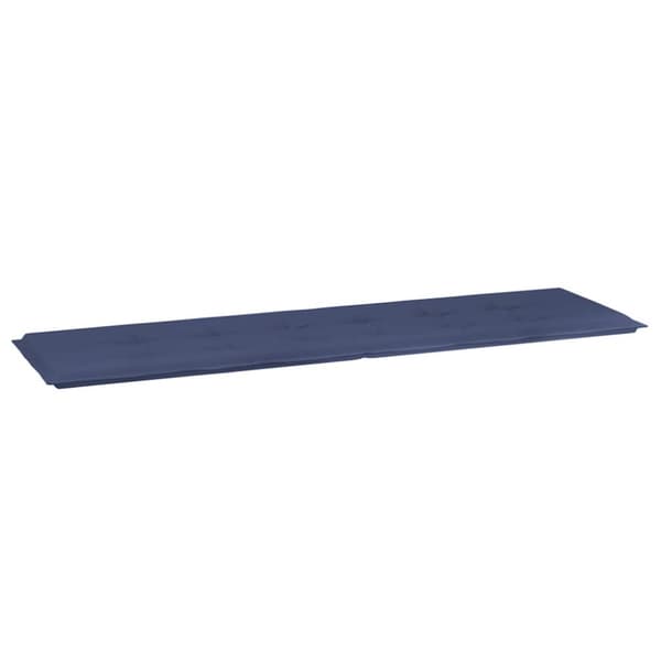 vidaXL hynde til havebænk 180x50x3 cm oxfordstof marineblå