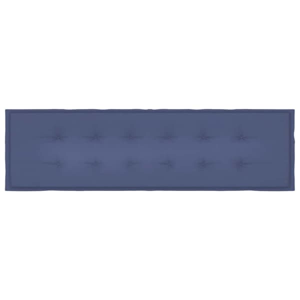 vidaXL hynde til havebænk 180x50x3 cm oxfordstof marineblå