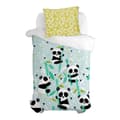 Pikkukuva 3 / 3: Tyynyliina HappyFriday Moshi Moshi Panda Garden Monivärinen 60 x 70 cm