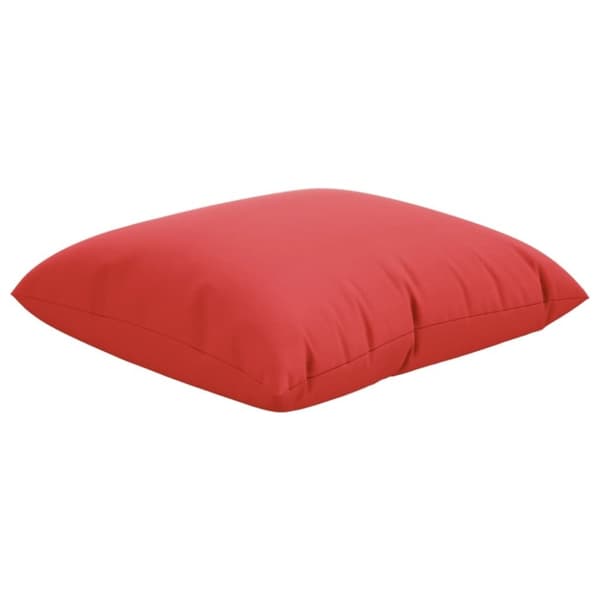 vidaXL Sohvatyynyt 4 kpl punainen 60x60 cm kangas