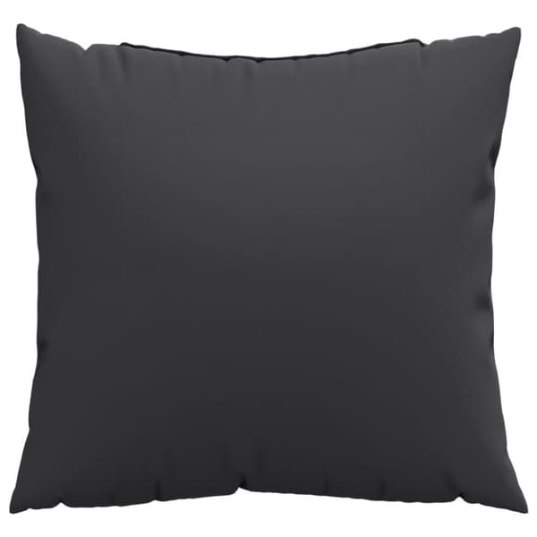vidaXL Sofaputer 4 stk svart 50x50 cm stoff