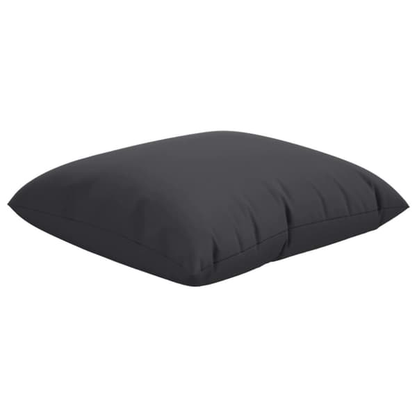 vidaXL Sofaputer 4 stk svart 50x50 cm stoff