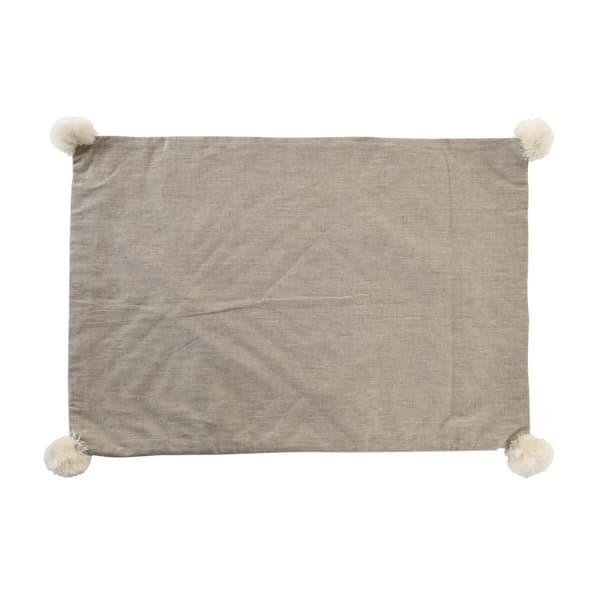 Kuddfodral DKD Home Decor 60 x 1 x 40 cm Grå