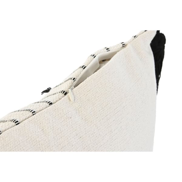 Kudde Home ESPRIT Vit Svart Romb 50 x 15 x 30 cm