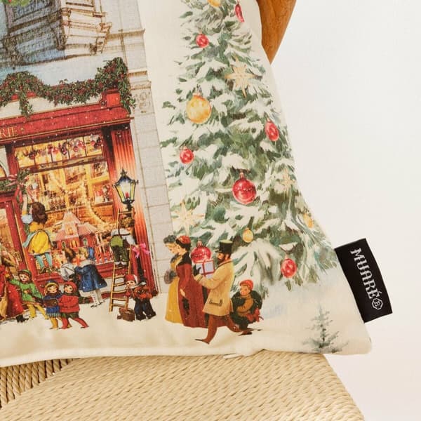 Kuddfodral Belum Christmas City Multicolour 50 x 50 cm