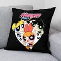 Miniatyrbild 2 av 2: Kuddfodral Powerpuff Girls Powerpuff B Svart Multicolour 45 x 45 cm