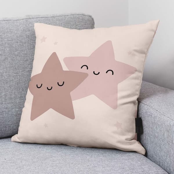 Kuddfodral Kids&Cotton Nadir A Rosa 50 x 50 cm