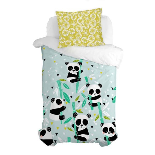 Örngott HappyFriday Moshi Moshi Panda Garden Multicolour 60 x 70 cm