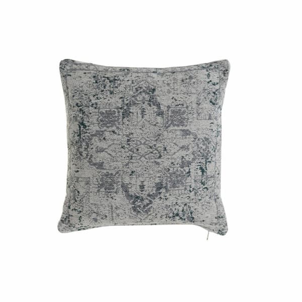 Pude DKD Home Decor Plastik Blå Firkantet Araber 45 x 12 x 45 cm