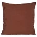 Miniatyrbillede 2 af 3: Pude Polyester Fløjl Orange (45 x 13 x 45 cm)