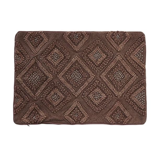 Pudebetræk DKD Home Decor 60 x 1 x 40 cm Brun Romber