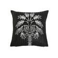 Miniatyrbillede 1 af 6: Pude Home ESPRIT Hvid Sort Palmera 42 x 15 x 42 cm