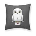 Miniatyrbillede 1 af 2: Pudebetræk Harry Potter Hedwig Multifarvet 50 x 50 cm