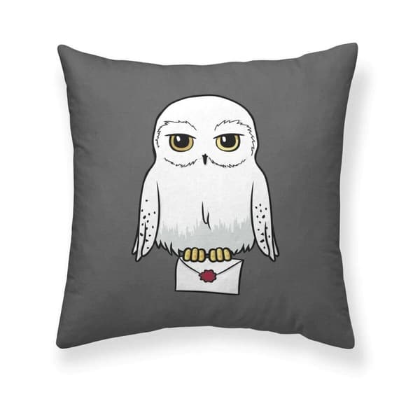 Pudebetræk Harry Potter Hedwig Multifarvet 50 x 50 cm