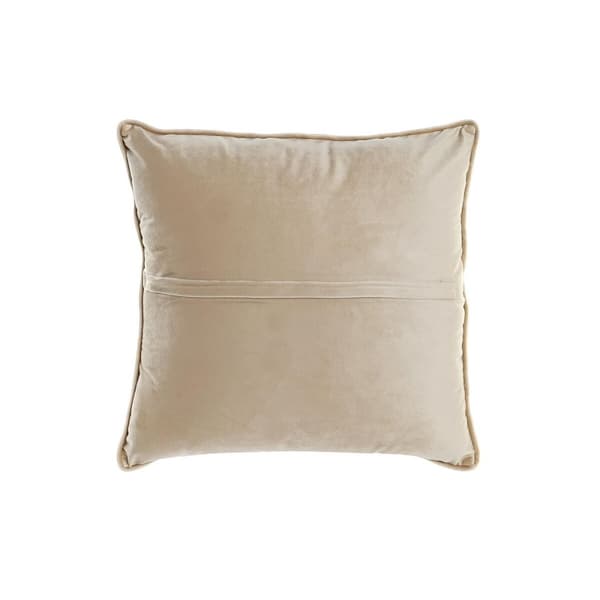 Pute DKD Home Decor Gyllen 45 x 10 x 45 cm Kukat