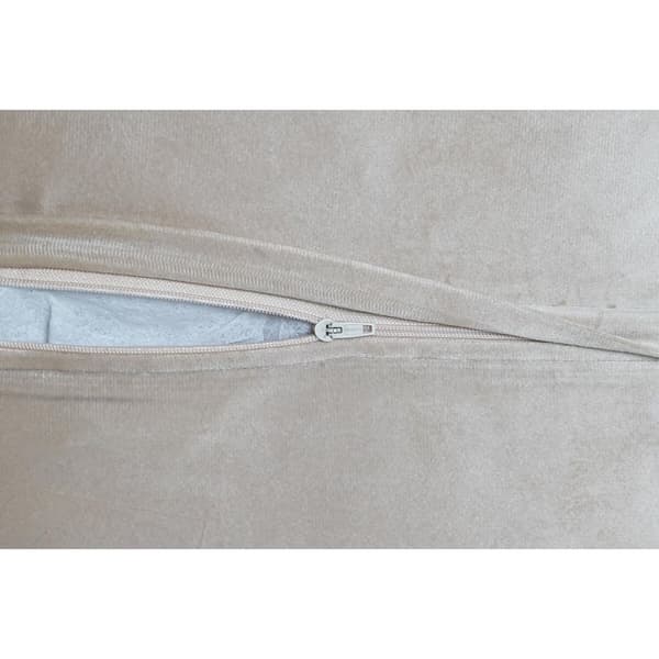 Pute DKD Home Decor Gyllen 45 x 10 x 45 cm Kukat