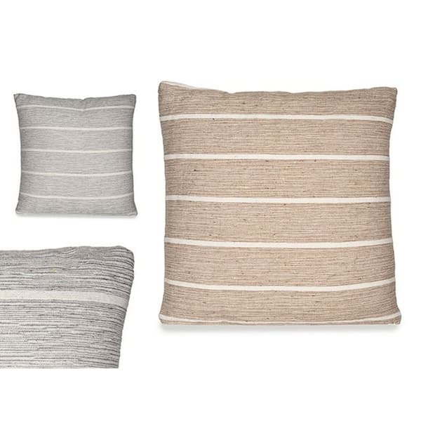 Pute Striper Brun Grå 45 x 12 x 45 cm (12 enheter)