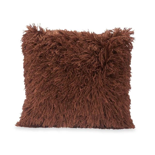 Pute Brun Bomull Polyester 45 x 2 x 45 cm (6 enheter)