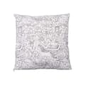 Miniatyrbilde 2 av 3: Pute Pincello PILLOW Hvit Svart 43 x 13 x 43 cm For å male (6 enheter)