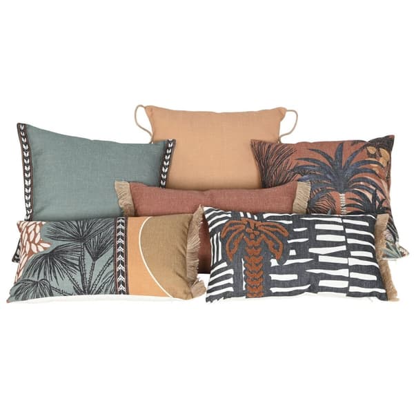 Pute Home ESPRIT Tropisk Palmetre 50 x 15 x 30 cm