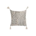 Miniatyrbilde 1 av 4: Pute Home ESPRIT Hvit Grå Dusker Boho 45 x 15 x 45 cm