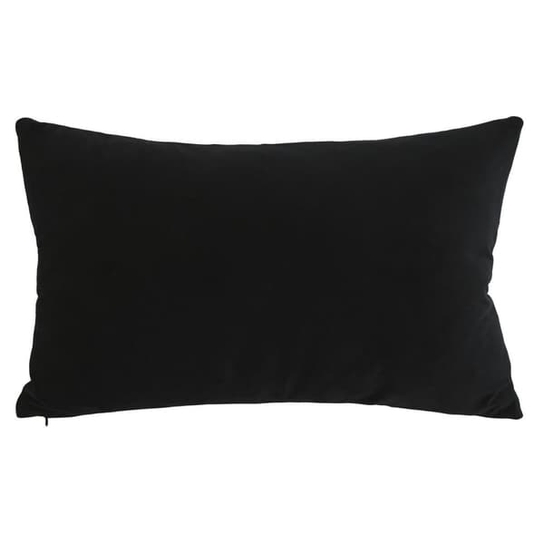 Tyyny Home ESPRIT Musta Kullattu 50 x 10 x 30 cm