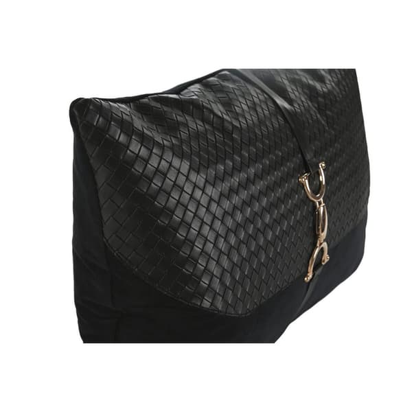 Tyyny Home ESPRIT Musta Kullattu 50 x 10 x 30 cm