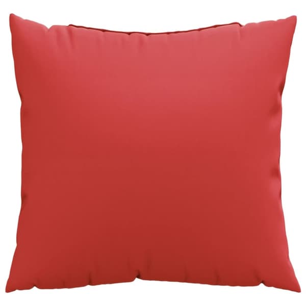 Soffkuddar 4 st röd 50x50 cm tyg