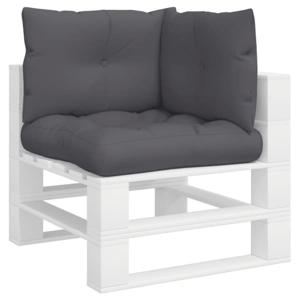 pallehynder 3 stk. stof antracitgrå
