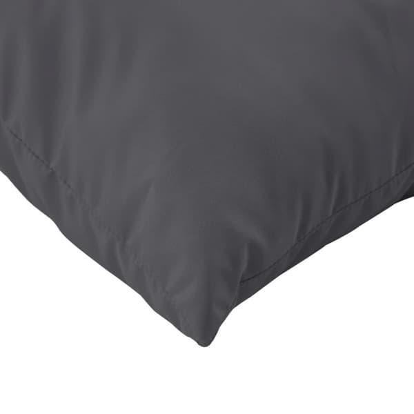 Soffkuddar 4 st antracit 40x40 cm tyg