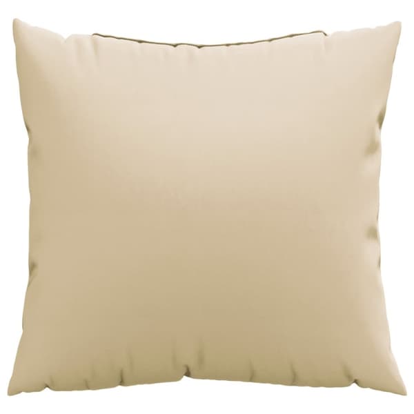 Soffkuddar 4 st beige 40x40 cm tyg