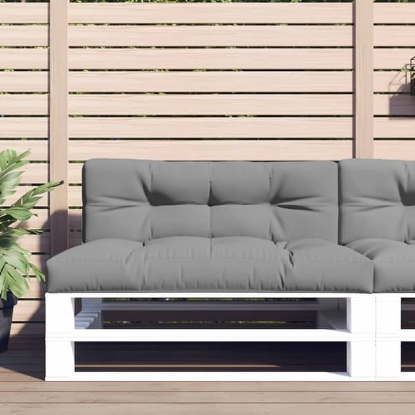 Lavatyyny, harmaa, 120x40x12 cm, kangas