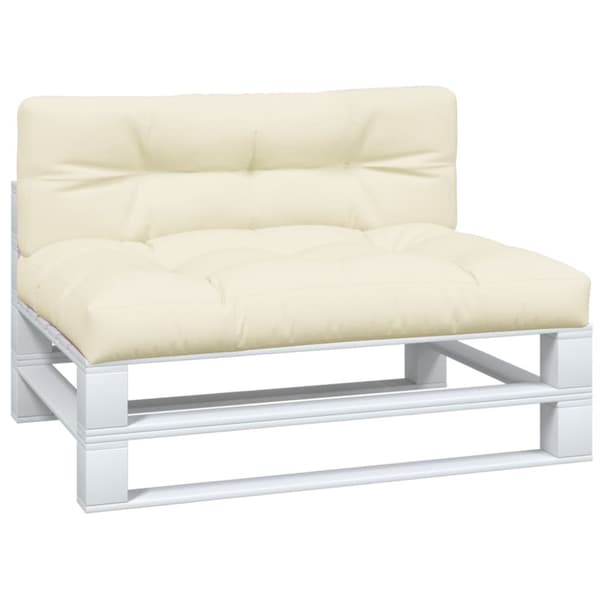 pallehynder 2 stk. stof cremefarvet