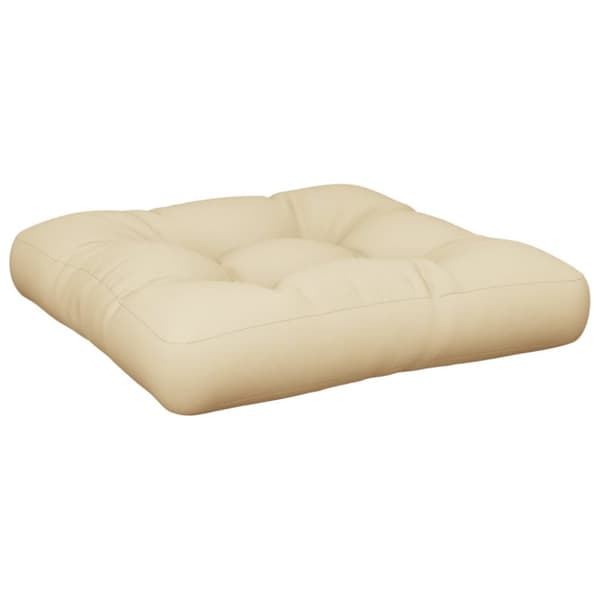 Palldyna beige 60x60x12 cm tyg
