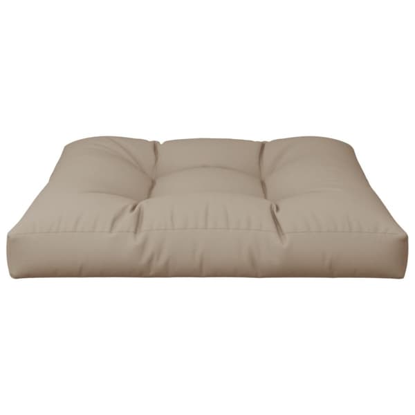Palldyna taupe 80x80x12 cm tyg