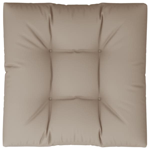 Palldyna taupe 80x80x12 cm tyg