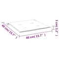 Miniatyrbillede 9 af 9: hynder til havestol 6 stk. 40x40x3 cm stof pink