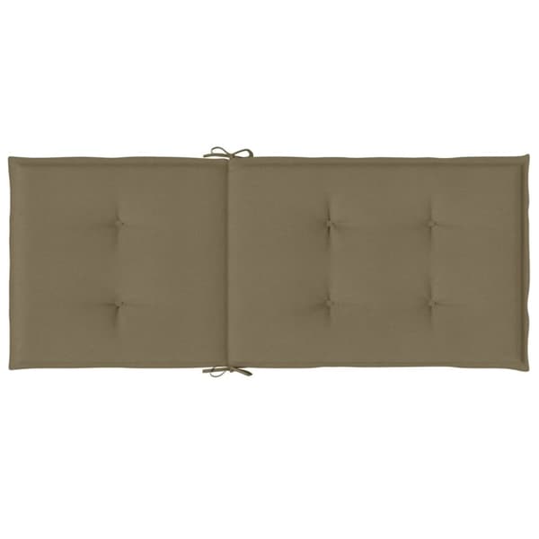 Korkean selkänojan tyynyt, 4 kpl, taupe melange
